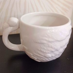 White Flamingo Mug